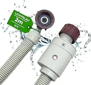 LICHTBLAU Aquastop Hose I 2.0 m I Washing Machine Safety Inlet Hose 2995 I with Metal Thread I 3/4 Inch for Dishwasher Aquastop Safety Valve VDE Certification