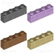 LEGO® 1 x 4 Masonry Modified Brick Parts - Pick Your Colour 15533 Genuine x 10