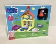 Peppa Pig Toys Peppa’s Carry-Along House 10 pc Playset
