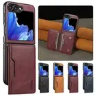 Magnetic Detachable 2 in1 Wallet Leather Case For Samsung Galaxy Z Flip 6 5 4 3