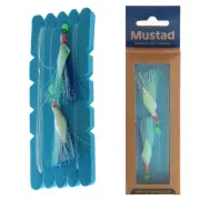 Mustad UltraPoint Penetrator Flasher Rig Blue Silver 3/0