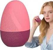 Ice Face Roller - Cold Silicone Ice Face Roller | for Glowing, Facial for Puffy Eyes for Women Travel Spa Home Post-Workout Night Morning Gym Recovery
