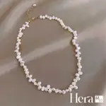 【HERA 赫拉】復古宮廷不規則珍珠項鍊 H111031105 白色