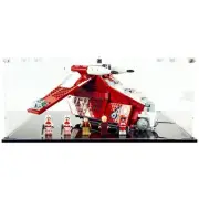 Display case for LEGO® 75354 Star Wars™ Coruscant Guard Gunship™ 16x16x7