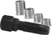 Spark Plug Thread Repair Tool Set Thread Tap Inserts Kit High Carbon Steel Automotive Engine Repair Tool Easy to Use