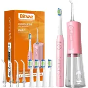 Water Dental Flosser Teeth Picks - Cordless Portable Oral Irrigator, 5 Modes ...