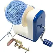 Home Yarn Winder, Yarn Fiber String Ball Wool Winder Holder Hand Operated Yarn Winder with Easy Installation for Yarn Storage
