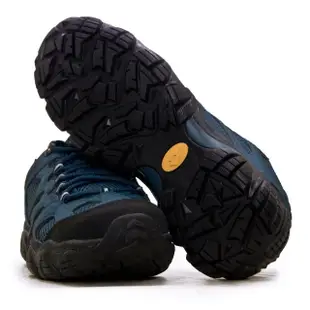 【LOTTO】男 專業多功能防水戶外踏青健行登山鞋 REX ULTRA系列(藍黑 3586)
