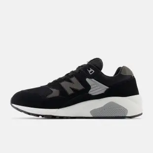 【NEW BALANCE】NB 580 復古運動鞋 休閒鞋 男鞋 女鞋 黑色 麂皮(MT580ED2-D)