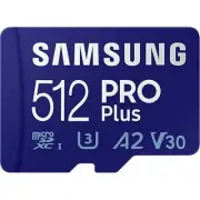 Samsung Pro PLUS microSDXC Memory Card - 512GB Includes Adapter - Read up to