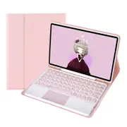 Detachable Bluetooth Keyboard Leather Case For Ipad Pro 11 - Touch Control Skin Texture Candy Colour Black
