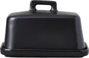 New Maxwell & Williams Epicurious Butter Dish Black