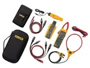 FLK-393-IRR-PVLEAD AC/DC Digital Clamp Meter Ø Leitg: 34mm LCD, Illuminated F