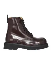 KENZOSMILE lace-up boots 38 Bordeaux red