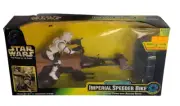 STAR WARS Power of the Force Radio Control Imperial Speeder Bike Hasbro 1997 M22