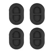 4Pcs Black Floor Pan Drain Plug Rear Floor Pan Body Plug Small Rubber Plug Fit for Jeep Wrangler JK
