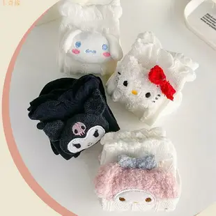 白色洛麗塔新款kitty貓玉桂狗襪子中筒可愛情侶秋冬襪子女三麗歐