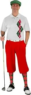[Golf Knickers] Argyle Paradise - Mens Complete Golf Outfit AA-ZZ