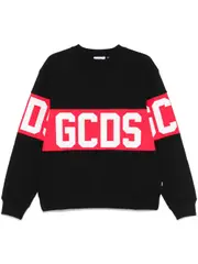 [Gcds] Gcds-Felpa Con Stampa Logo-Uomo L