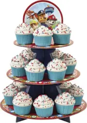 Wilton Nickelodeon Paw Patrol Treats Cupcake Stand - holds 24 cupcakes