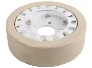SKYJACK 107913, MOULDED, 200X8, SPLIT RIM W/ BRAKE RING - NM SMOOTH,WHITE