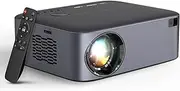 【Electric Focus】Native 1080P Projector with WiFi and Bluetooth, 4K Support Projector with Zoom Function, Outdoor Movie Projector for Phone/Laptop/TV Stick/DVD/USB/HDMI