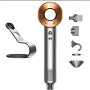 Dyson Supersonic Hair Dryer Bundle With Stand - Nickel/Copper (389925-91)
