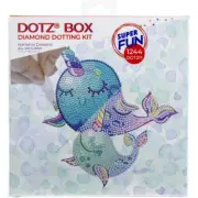 DIY Diamond Dotz Narwhal Dreams Kids Craft Box Kit