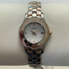 SEIKO LADIES TWO TONE MOP FACE WATCH SXDB76 R//$325