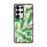 Galaxy S25 Ultra Impact Case Leafy Green iPhone Case