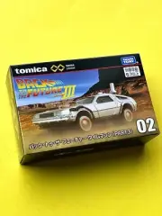 Tomica Premium 1:64 Back to the Future DeLOREAN TIME MACHINE Part 3-02
