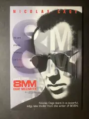 MOVIE / FILM POSTCARD, 8 mm… Nicholas Cage, 1999