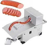 Electric Sausage Knotting Machine, Automatic Sausage Tying Machine, Commercial Binding Strapping Equipment, Stainless Steel Sausage Linker, Two Modes, Adjustable Length