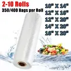 Clear Reusable Plastic Produce Bags on a Roll Food Grade Storage Bag 350/Roll