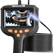 Endoscope Camera with Light, 5.5mm Waterproof Borescope with 4.3" HD Screen, ...
