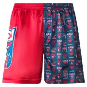 Team AFL Footy Mens Adults Satin Boxer Shorts