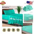 4-Piece Luxury King Bed Sheet Set - 1500 Thread Count Microfiber, Paradise Teal