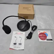 JOUNIVO USB Microphone, Computer PC Microphone with Mute Button Noise-Canceling