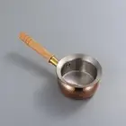 Small Milk Pan Nonstick Porridge Cooking Pot with Long Handle Small Saucepan