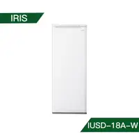 在飛比找老王電器優惠-【IRIS】175L 直立式冷凍櫃 IUSD-18A-W (