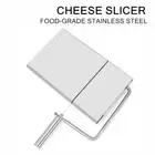 Stainless Steel Cheese Slicer Blade Cake Butter Wire Cutter Cutting Board Tool C