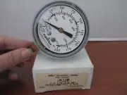MARSH INSTRUMENT~J4120 PRESSURE GAUGE~2.5" 1/8" NPT 30" Hg-200 PSI~NIB
