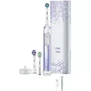 Oral-B Genius 9000 (Purple) Electric Toothbrush helps you protect your delicate