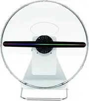 30cm Mini 3D Hologram Fan, Resolution 512 * 512px Table LED Holographic Advertising Display for Trade Shows, Parties, and Events Festival Advertising Display