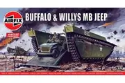 Airfix: 1:76 Buffalo Willys MB Jeep - Model Kit