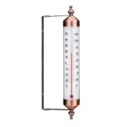 Outdoor Window Thermometer, 10 Inch Outside Tube Thermometer Adjustable Angle...