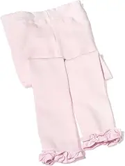 [Jefferies Socks] Baby Girls' Country Kids Ruffle Rhumba Capri Tights - - 12-24 Months
