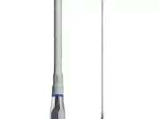 GME AE4018W Fibreglass UHF Antenna Whip White 6.6dBi 477MHz 64cm