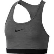 NEW! NIKE [M] Women's DRI-FIT Padded Sports/Yoga Bra-Heather Grey BV3902-084