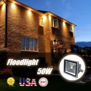 2pcs 50W LED Flood Light Outdoor Landscape Spot Lamp Floodlights Light DC12-24V